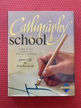 Load image into Gallery viewer, Calligraphy School A Step-By-Step Guide To The Fine Art Of Lettering Gaynor Goffe And Anna Ravenscroft Readers Digest Books 1994