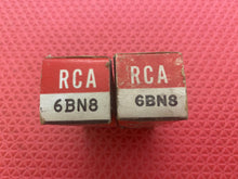Load image into Gallery viewer, 2 RCA 6BN8 Vacuum Tubes Valves NOS NIB Lot Of Two