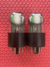 Load image into Gallery viewer, Matched Pair Sylvania Bad Boy 12SN7 12SN7GT Vacuum Tubes Valves NOS-Testing