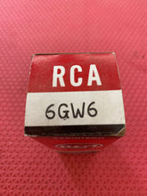 Load image into Gallery viewer, RCA 6GW6 Vacuum Tube Valve NOS NIB