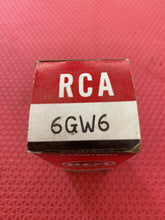 Load image into Gallery viewer, RCA 6GW6 Vacuum Tube Valve NOS NIB