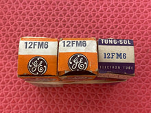 Load image into Gallery viewer, 3 US-Made 12FM6 Vacuum Tubes Valves NOS NIB Lot Of Three