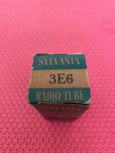 Load image into Gallery viewer, Sylvania 3E6 Vacuum Tube Valve NOS NIB