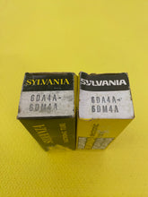 Load image into Gallery viewer, 2 Sylvania 6DA4 6DA4A 6DM4 6DM4A Vacuum Tubes Valves NOS NIB Lot Of Two