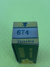 Load image into Gallery viewer, Sylvania 6T4 Vacuum Tube NOS NIB