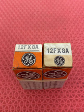 Load image into Gallery viewer, 2 General Electric GE 12FX8 12FX8A Vacuum Tubes Valves NOS NIB Lot Of Two