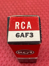 Load image into Gallery viewer, RCA 6AF3 Vacuum Tube Valve NOS NIB