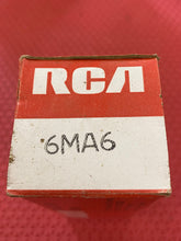 Load image into Gallery viewer, RCA 6MA6 Vacuum Tube Valve NOS NIB