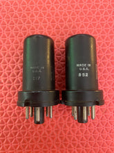 Load image into Gallery viewer, Matched Pair RCA 6J5 Vacuum Tubes Valves