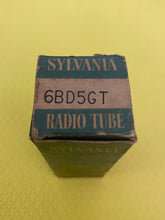 Load image into Gallery viewer, Sylvania 6BD5 6BD5GT Vacuum Tube Valve NOS NIB