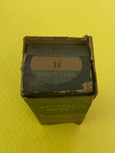 Load image into Gallery viewer, National Union 1V JANCNU1V JANCNUIV 6Z3 Vacuum Tube Valve NOS NIB