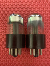 Load image into Gallery viewer, Matched Pair Sylvania Bad Boy 12SN7 12SN7GT Vacuum Tubes Valves NOS-Testing