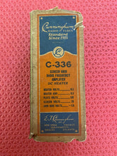 Load image into Gallery viewer, Cunningham C336 336 36 Vacuum Tube Valve Mesh Plates NOS NIB