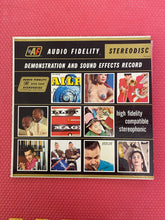 Load image into Gallery viewer, Audio Fidelity Demonstration And Sound Effects Record Stereo Vinyl LP Audio Fidelity Records Stereodisc 1959