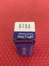 Load image into Gallery viewer, Philco 6T8 6T8A Vacuum Tube Valve NOS NIB