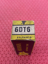 Load image into Gallery viewer, Sylvania 6DT6 Vacuum Tube Valve NOS NIB