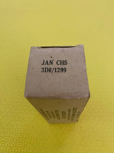 Load image into Gallery viewer, Sylvania 3D6 / 1299 / JANCHS3D6 Milspec Vacuum Tube Valve NOS NIB