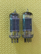 Load image into Gallery viewer, Matched Pair RCA 6C4 Vacuum Tubes Black Plates