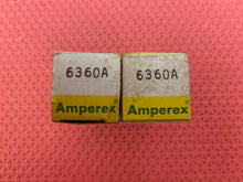 Load image into Gallery viewer, 2 Amperex 6360 6360A Vacuum Tubes Valves NOS NIB Lot Of Two
