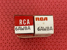 Load image into Gallery viewer, 2 RCA 6AW8 6AW8A Vacuum Tubes Valves NOS NIB Lot Of Two