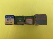Load image into Gallery viewer, 4 Sylvania 14C5 Vacuum Tubes Valves NOS NIB Lot Of Four