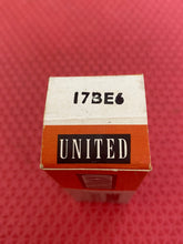 Load image into Gallery viewer, United 17BE6 Vacuum Tube Valve NOS NIB