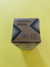 Load image into Gallery viewer, National Union NU 1B4 #951 951 Vacuum Tube Valve Industrial NOS NIB