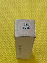 Load image into Gallery viewer, Tung-Sol 5718 JTL-5718 Vacuum Tube Valve Milspec Industrial NOS NIB