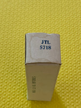 Load image into Gallery viewer, Tung-Sol 5718 JTL-5718 Vacuum Tube Valve Milspec Industrial NOS NIB