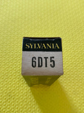 Load image into Gallery viewer, Sylvania 6DT5 Vacuum Tube Valve NOS NIB