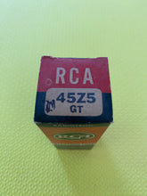 Load image into Gallery viewer, RCA 45Z5 45Z5GT Vacuum Tube Valve NOS NIB