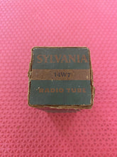 Load image into Gallery viewer, Sylvania 14W7 Vacuum Tube Valve NOS NIB