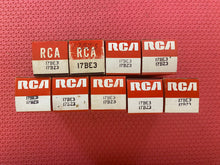 Load image into Gallery viewer, 9 RCA 17BE3 17BZ3 Vacuum Tubes NOS NIB Lot Of Nine