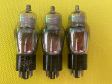 Load image into Gallery viewer, 3 US-Made 6B8 6B8G Vacuum Tubes Valves NOS NIB Shoulder Style Lot Of Three