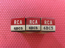 Load image into Gallery viewer, 3 RCA 6BC5 Vacuum Tubes Valves NOS NIB Lot Of Three