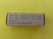 Load image into Gallery viewer, Westinghouse 6101 6101/CT Vacuum Tube Valve Industrial Version NOS NIB