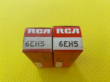 Load image into Gallery viewer, 2 RCA 6EH5 Vacuum Tubes Valves NOS NIB Lot Of Two