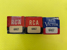 Load image into Gallery viewer, 3 RCA 6AG7 Vacuum Tubes NOS NIB Lot Of Three