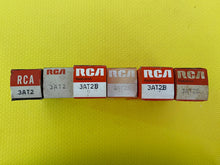 Load image into Gallery viewer, 6 RCA 3AT2 3AT2B 3AW2 3AW2A Vacuum Tubes NOS NIB Lot Of Six