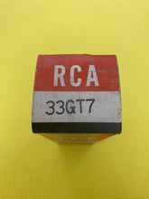 Load image into Gallery viewer, RCA 33GT7 Vacuum Tube Valve NOS NIB