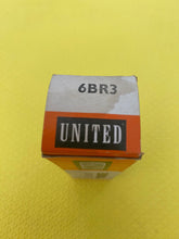Load image into Gallery viewer, United 6BR3 Vacuum Tube Valve NOS NIB