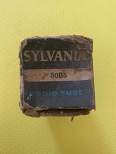 Load image into Gallery viewer, Sylvania 50B5 Vacuum Tube Valve NOS NIB