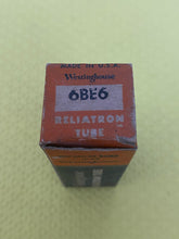 Load image into Gallery viewer, Westinghouse 6BE6 Vacuum Tube Valve NOS NIB