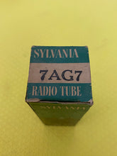 Load image into Gallery viewer, Sylvania 7AG7 Vacuum Tube Valve NOS NIB