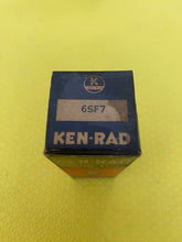 Load image into Gallery viewer, Ken-Rad 6SF7 Vacuum Tube Valve NOS NIB