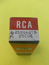 Load image into Gallery viewer, RCA 25CU6 25BQ6 25BQ6GTB Vacuum Tube Valve NOS NIB