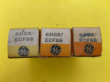 Load image into Gallery viewer, 3 General Electric GE Mullard 6HG8 / ECF86 Vacuum Tubes Valves NOS NIB Lot Of Three