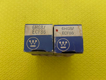 Load image into Gallery viewer, 2 Westinghouse 6HG8 ECF86 Vacuum Tubes Valves NOS NIB Lot Of Two