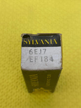 Load image into Gallery viewer, Sylvania 6EJ7 EF184 EF-184 Vacuum Tube Valve NOS NIB