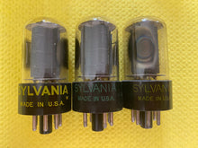 Load image into Gallery viewer, 3 Sylvania 6AU5 6AU5GT Vacuum Tubes Valves NOS NIB Lot Of Three